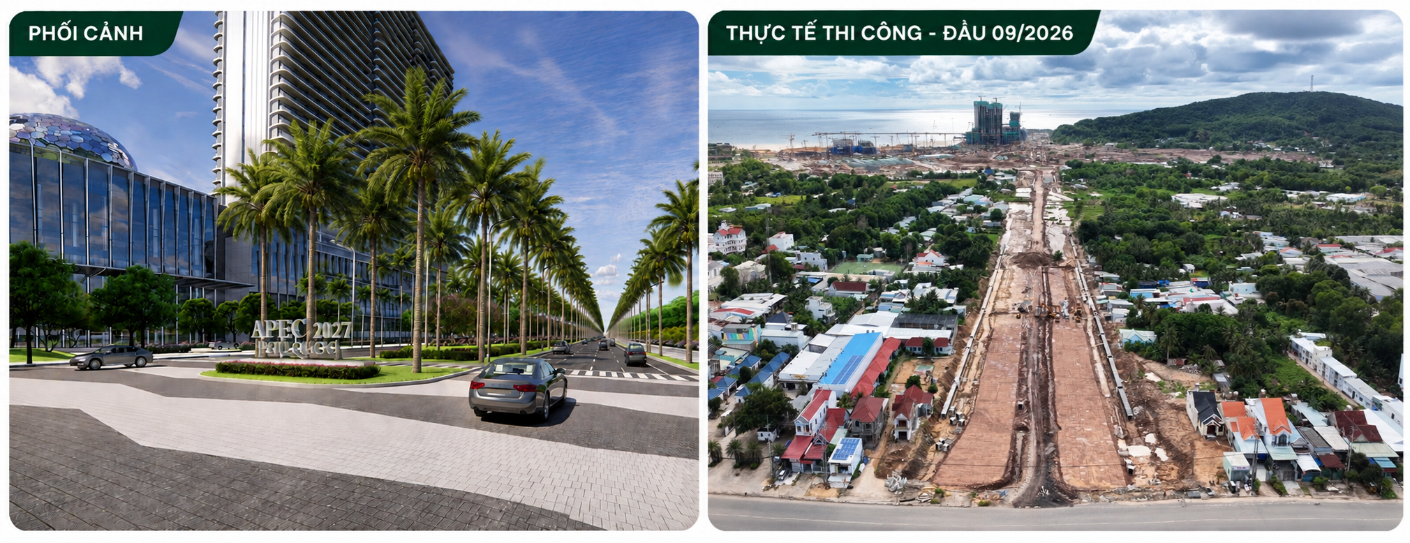 Ngắm loạt đại c&ocirc;ng tr&igrave;nh APEC ở Ph&uacute; Quốc bứt tốc về đ&iacute;ch sau một năm thi c&ocirc;ng  - Ảnh 8.