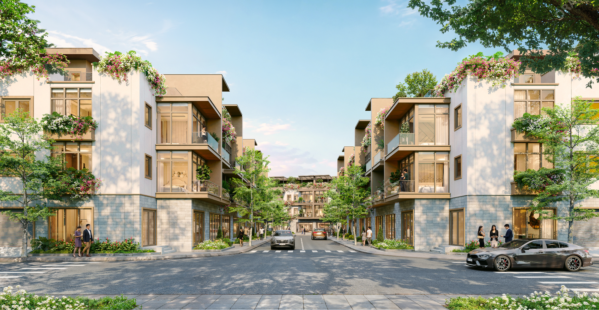 Hai nhịp phố, một tọa độ phồn hoa định hình giá trị hiếm có của nhà phố Iconia Lakeside- Ảnh 1.