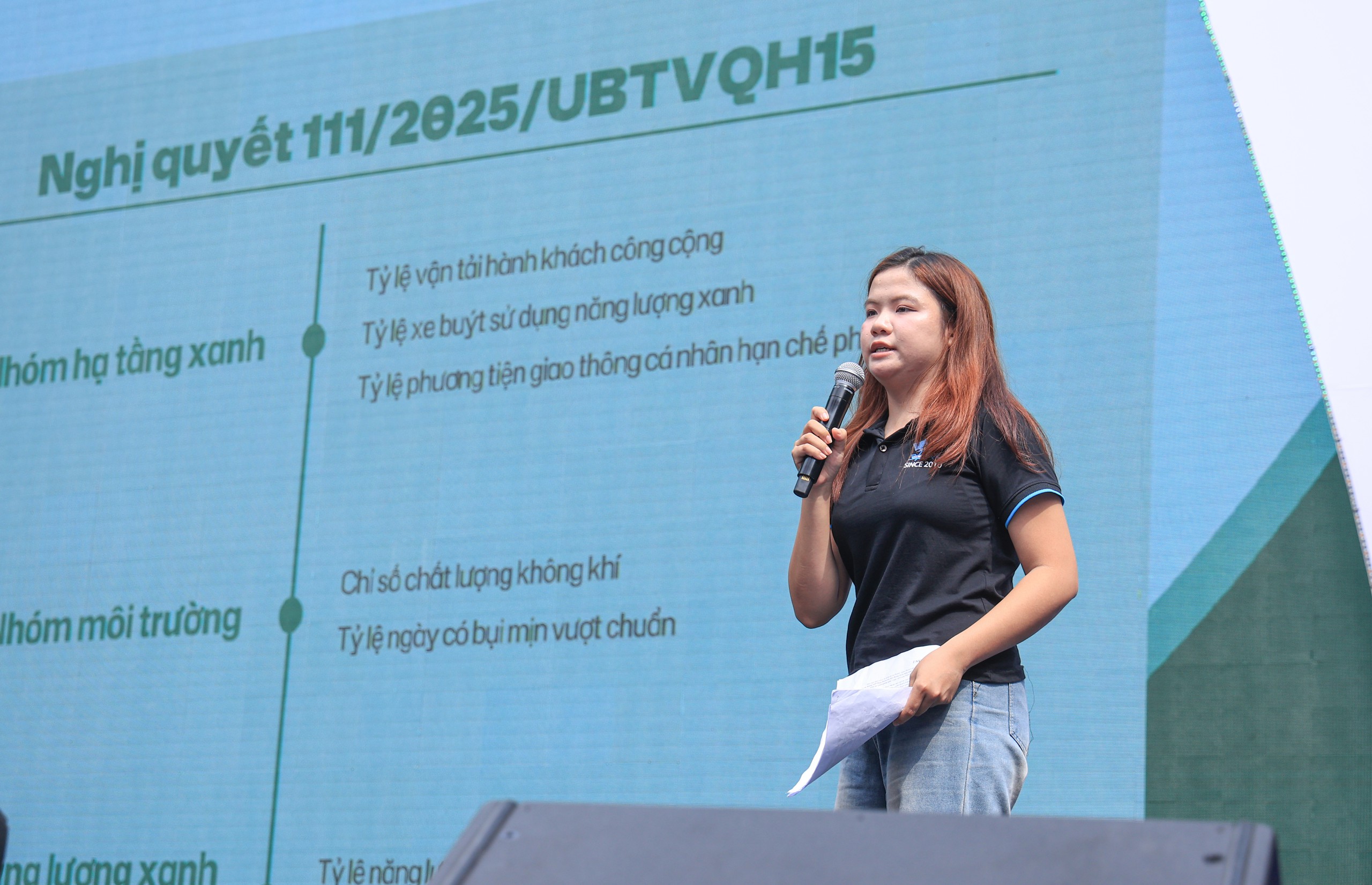 Festival chuyển đổi xanh: Sinh viên hào hứng tranh tài tại cuộc thi Green Voice - Ảnh 9.