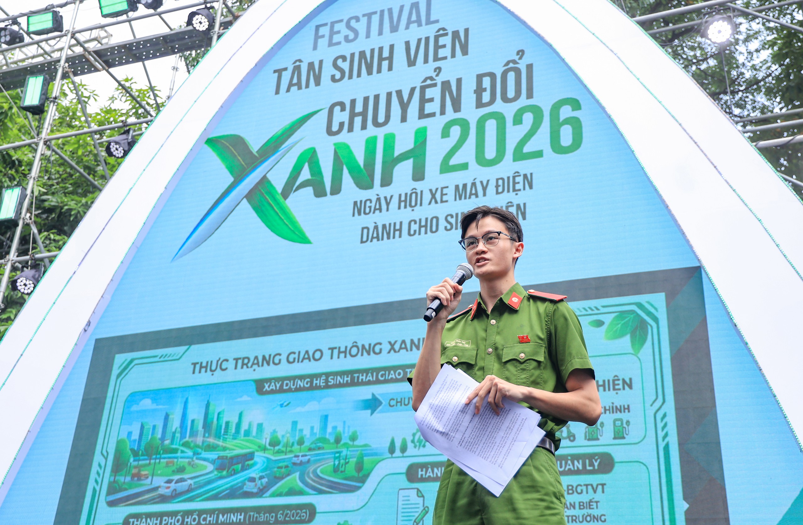 Festival chuyển đổi xanh: Sinh viên hào hứng tranh tài tại cuộc thi Green Voice - Ảnh 23.
