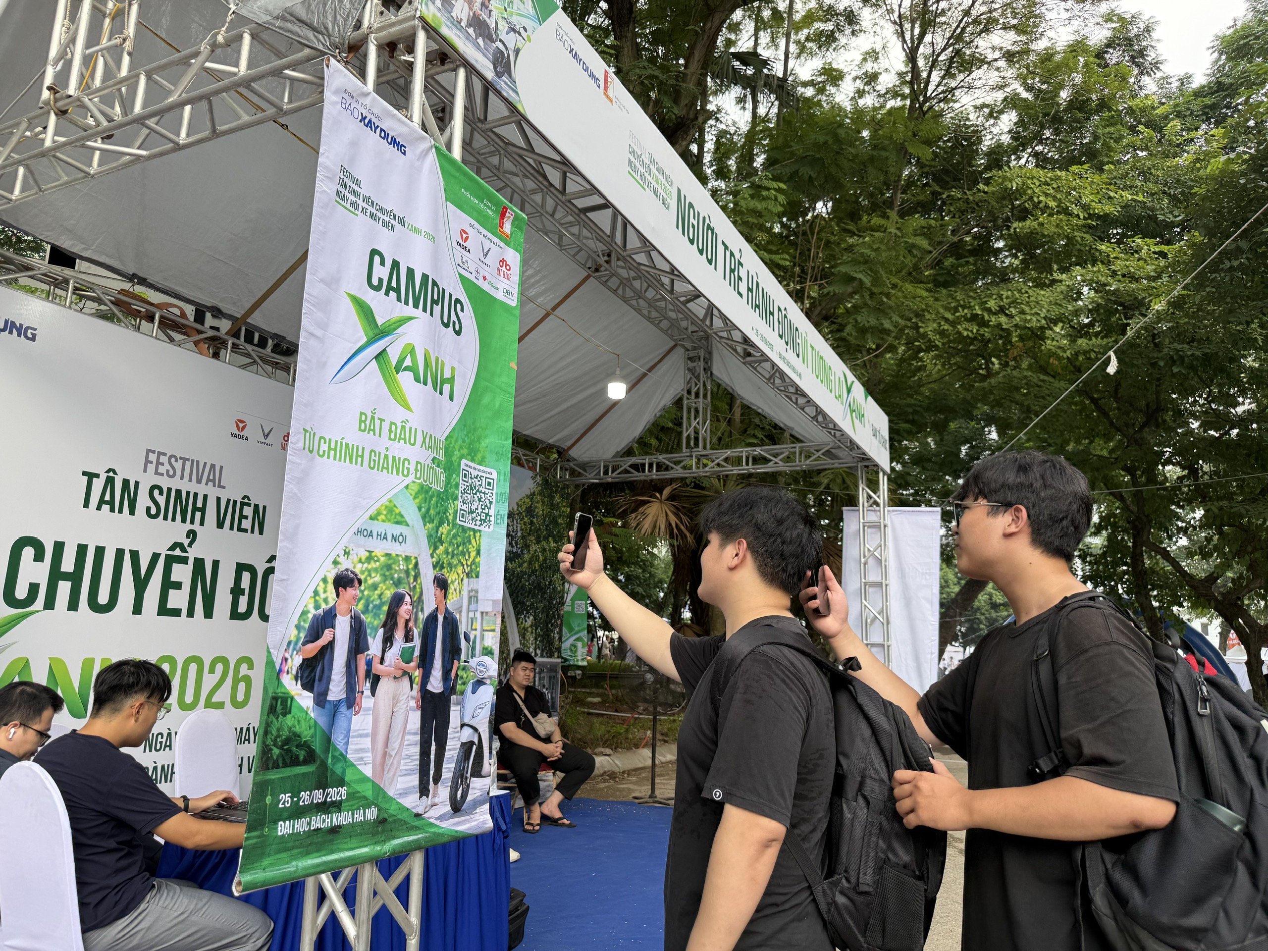 Hàng ngàn người hào hứng trải nghiệm Festival Tân sinh viên chuyển đổi xanh - Ảnh 19.