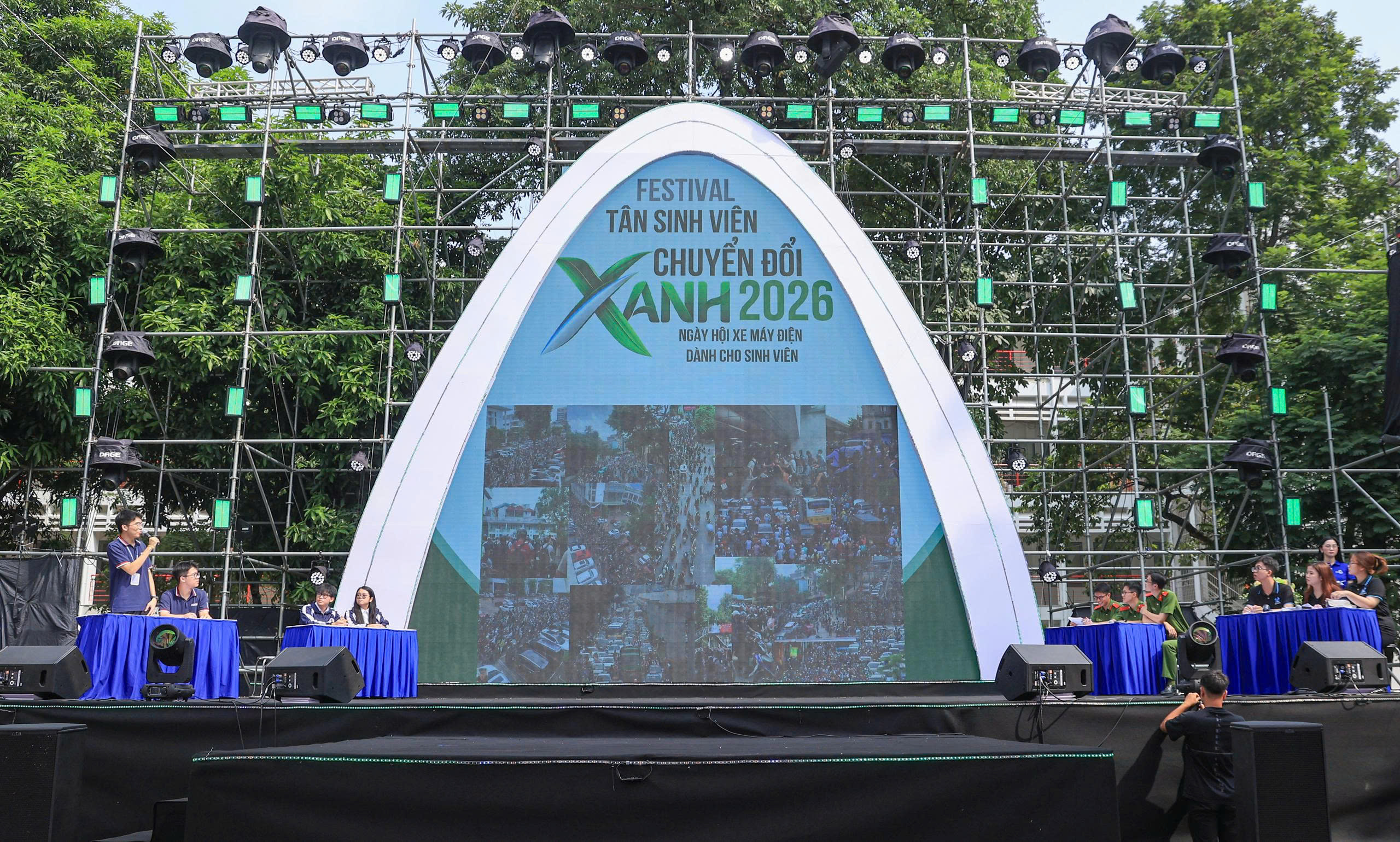 Hàng ngàn người hào hứng trải nghiệm Festival Tân sinh viên chuyển đổi xanh - Ảnh 5.