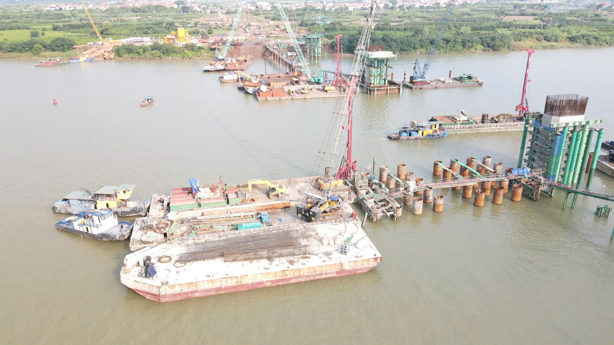 Cận cảnh đại c&ocirc;ng trường đường nối s&acirc;n bay Gia B&igrave;nh với Thủ đ&ocirc;- Ảnh 8.