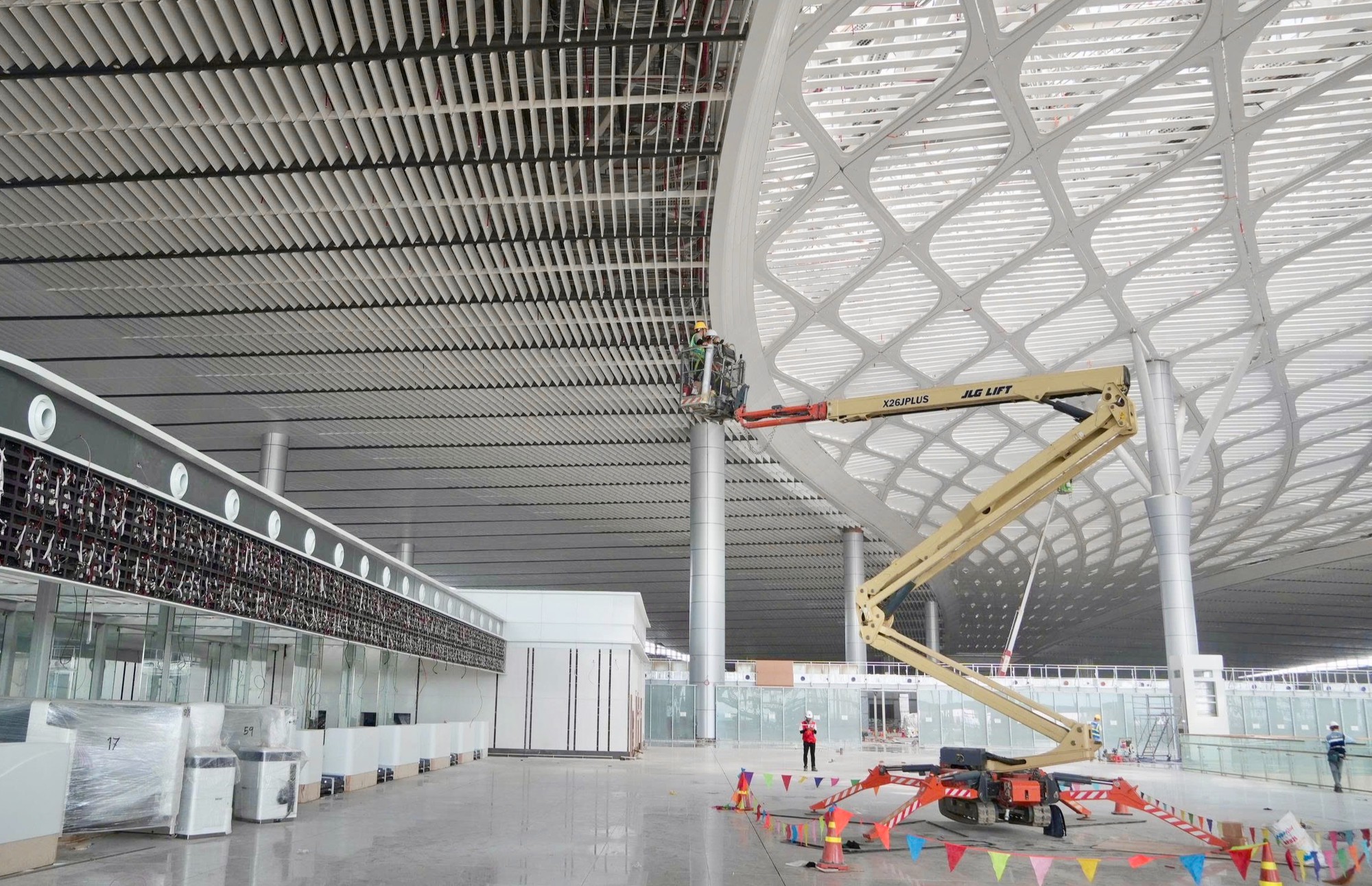 Bên trong nhà ga 35.000 tỷ đồng của sân bay Long Thành- Ảnh 1.
