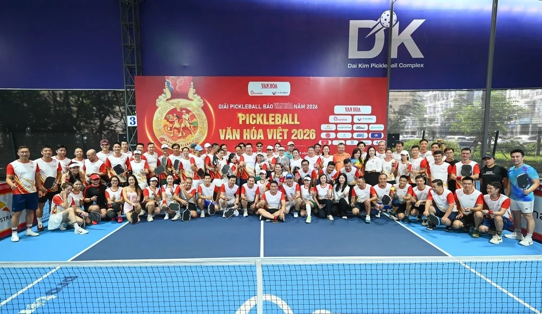 Gần 300 vận động vi&ecirc;n tranh t&agrave;i tại Giải &ldquo;Pickleball Văn h&oacute;a Việt 2026&rdquo;- Ảnh 3.