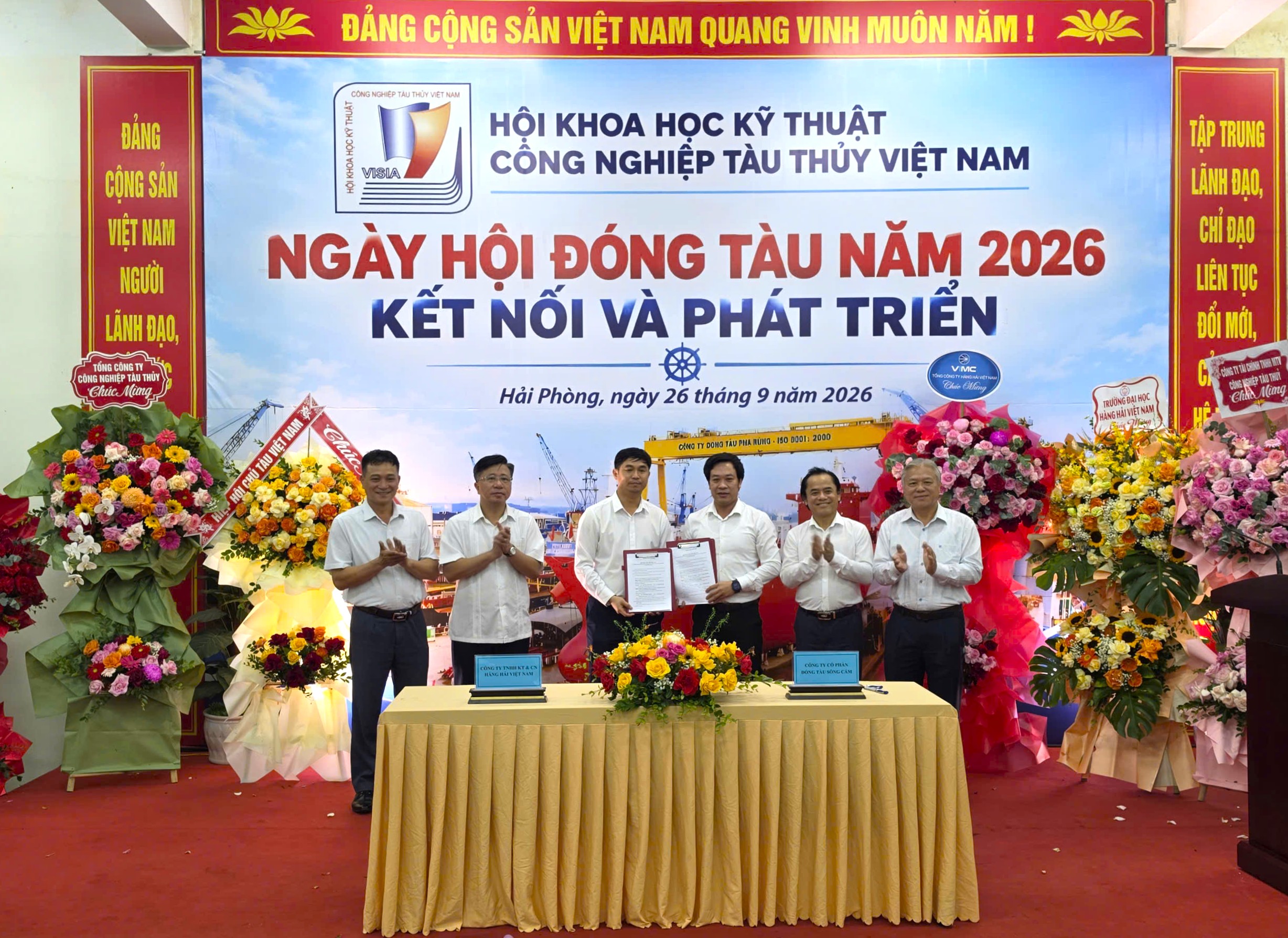 Tăng kết nối, mở rộng hợp t&aacute;c, ph&aacute;t triển hệ sinh th&aacute;i c&ocirc;ng nghiệp t&agrave;u thủy- Ảnh 9.