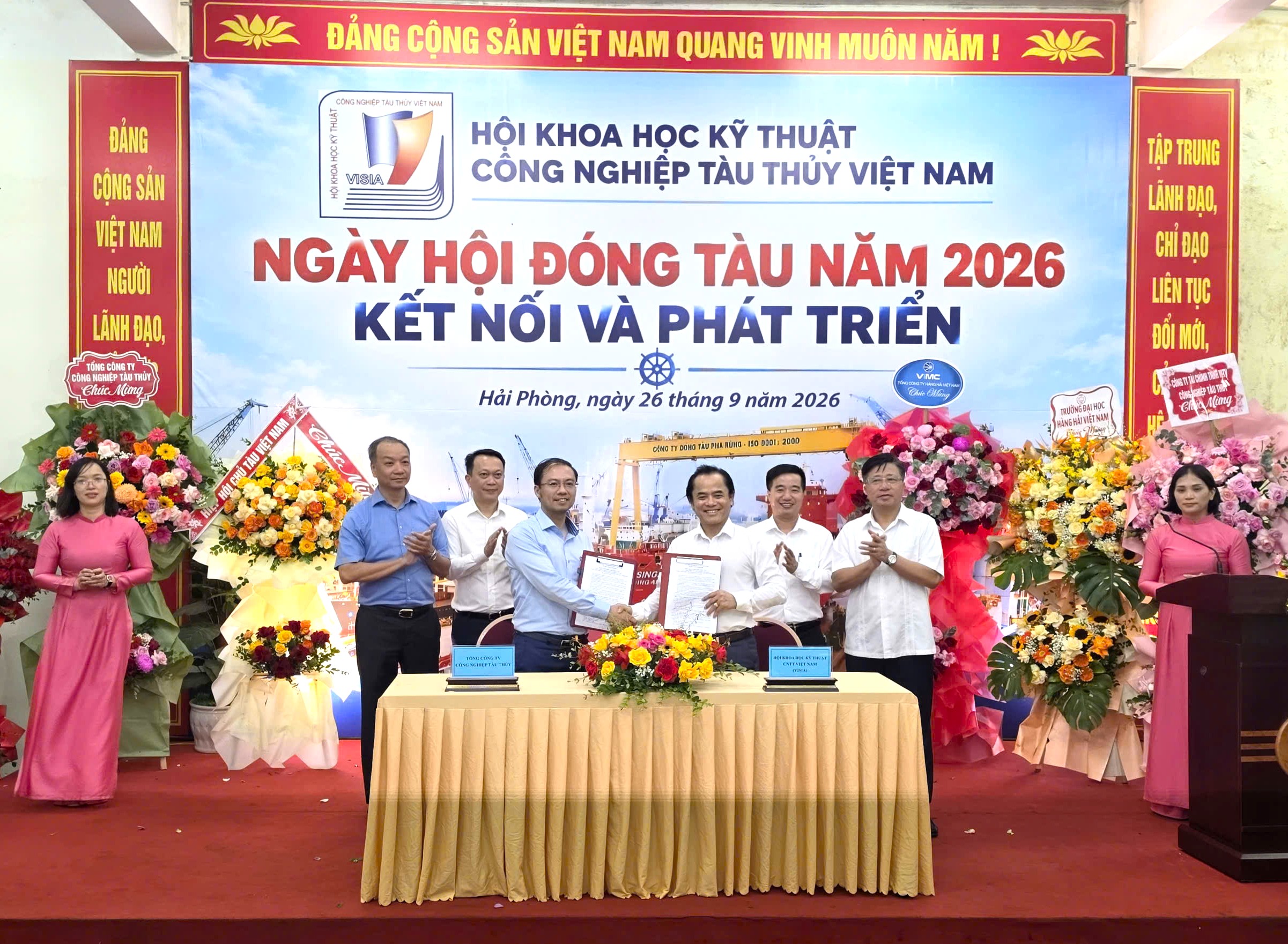 Tăng kết nối, mở rộng hợp t&aacute;c, ph&aacute;t triển hệ sinh th&aacute;i c&ocirc;ng nghiệp t&agrave;u thủy- Ảnh 7.