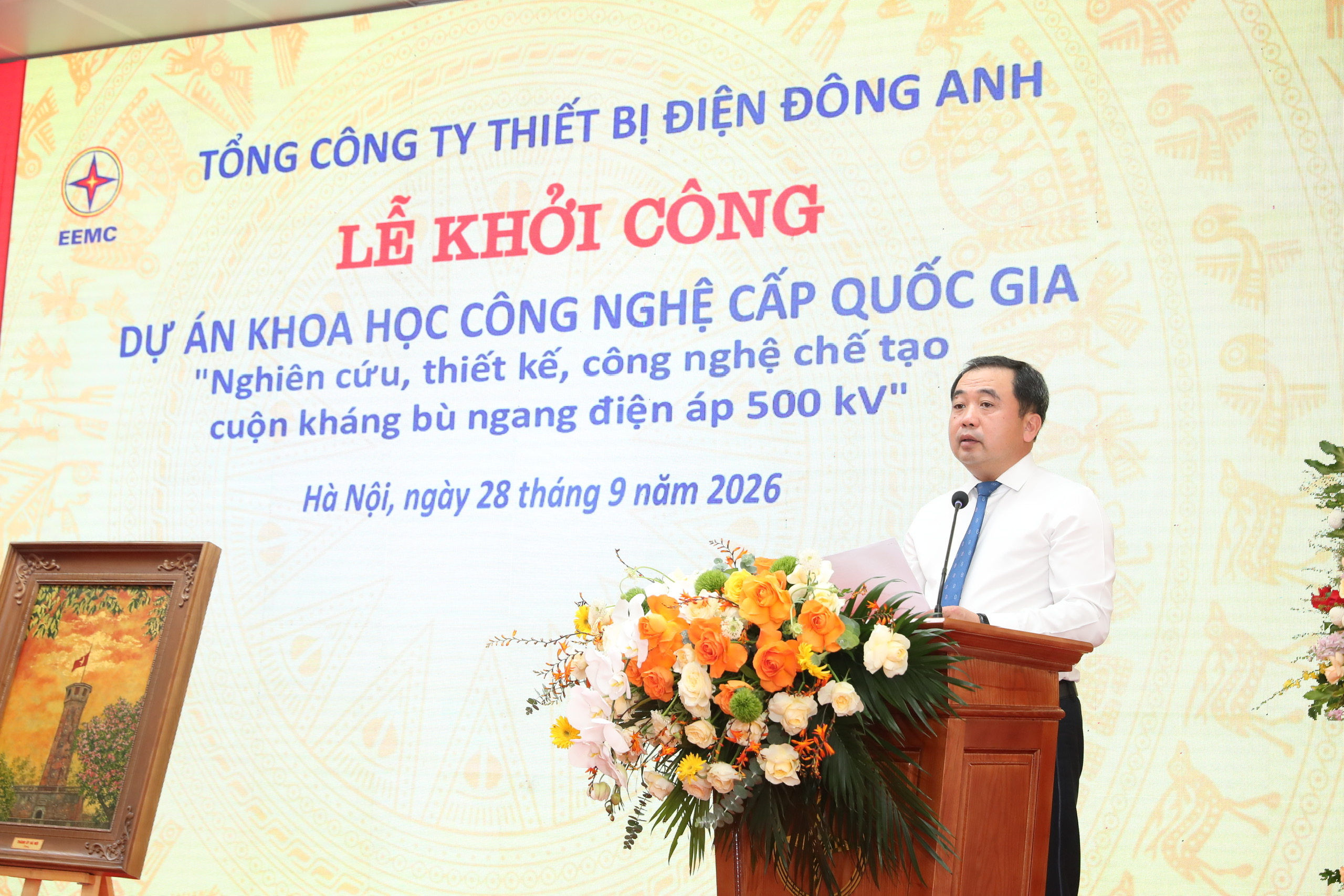 Ng&agrave;nh điện khởi c&ocirc;ng dự &aacute;n chế tạo cuộn kh&aacute;ng b&ugrave; ngang điện &aacute;p 500kV - Ảnh 3.