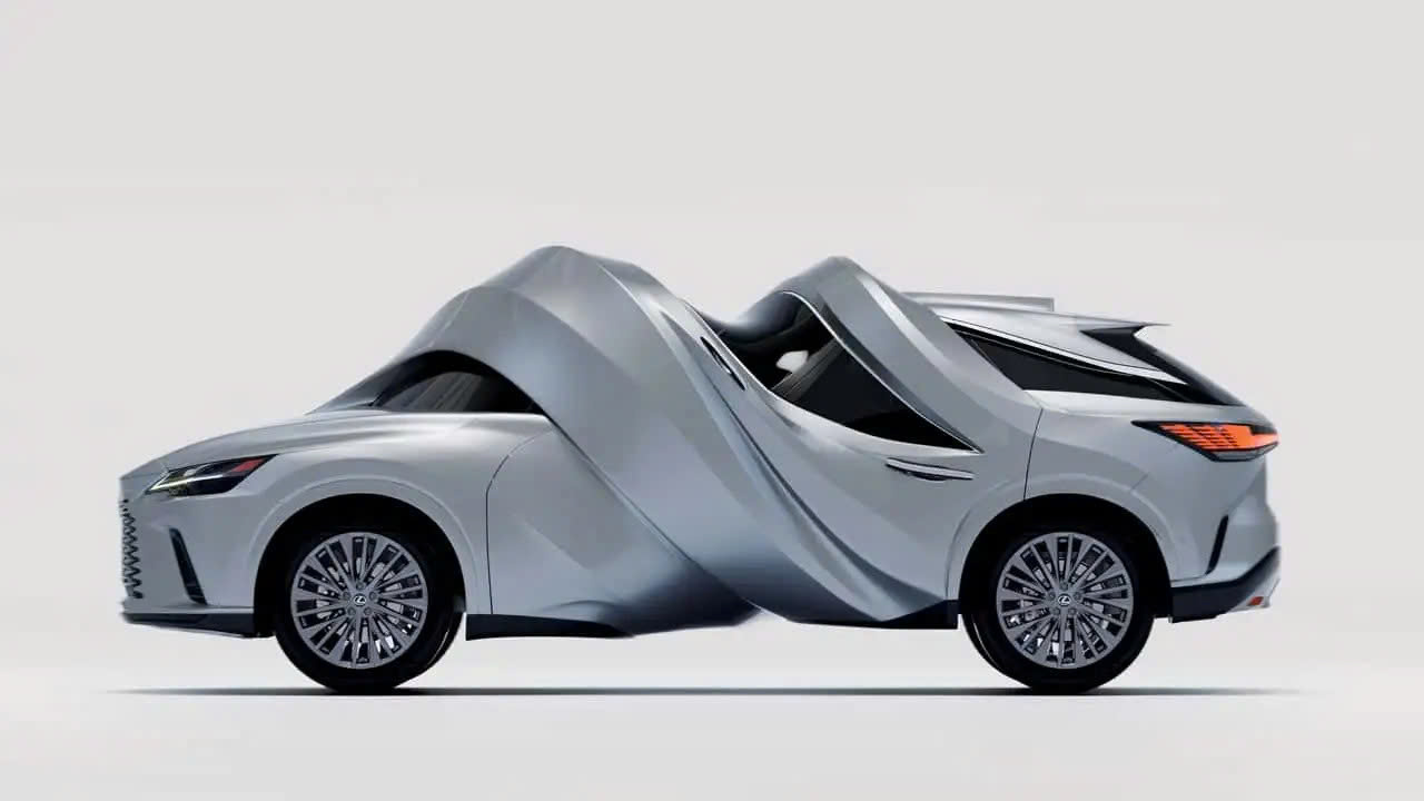 Lexus biến hai SUV thành tác phẩm điêu khắc - Ảnh 8.