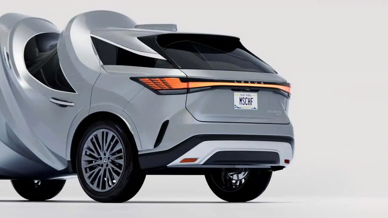 Lexus biến hai SUV thành tác phẩm điêu khắc - Ảnh 10.