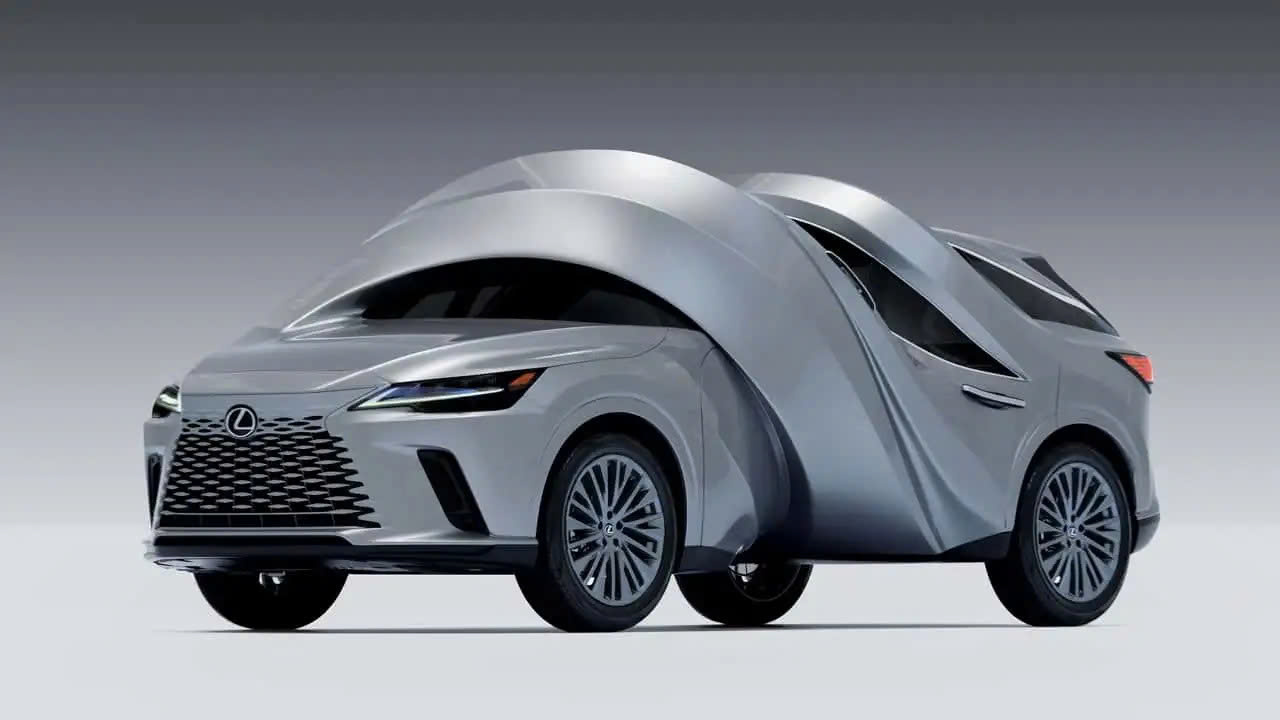 Lexus biến hai SUV thành tác phẩm điêu khắc - Ảnh 2.