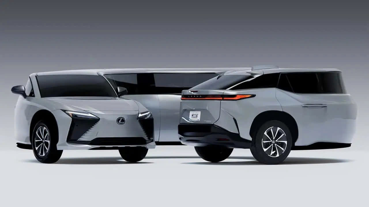 Lexus biến hai SUV thành tác phẩm điêu khắc - Ảnh 1.