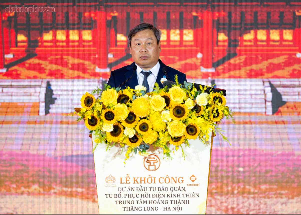 Tổng B&iacute; thư, Chủ tịch nước T&ocirc; L&acirc;m dự Lễ khởi c&ocirc;ng Dự &aacute;n tu bổ, phục hồi Điện K&iacute;nh Thi&ecirc;n - Ảnh 4.