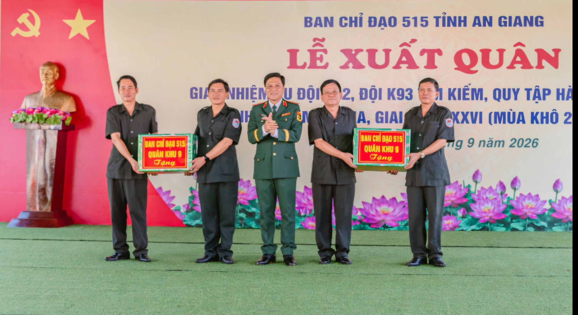 An Giang: Xuất qu&acirc;n đi t&igrave;m h&agrave;i cốt liệt sĩ tr&ecirc;n đất Campuchia  - Ảnh 1.