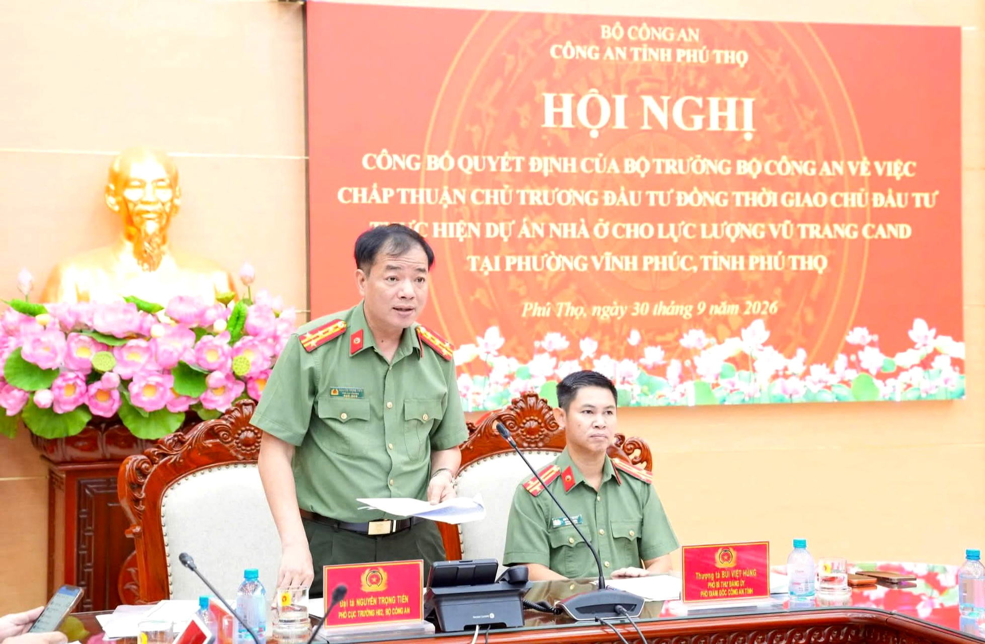 Phú Thọ: Chuẩn bị xây dựng hơn 1.200 căn hộ nhà ở cho lực lượng công an- Ảnh 1.
