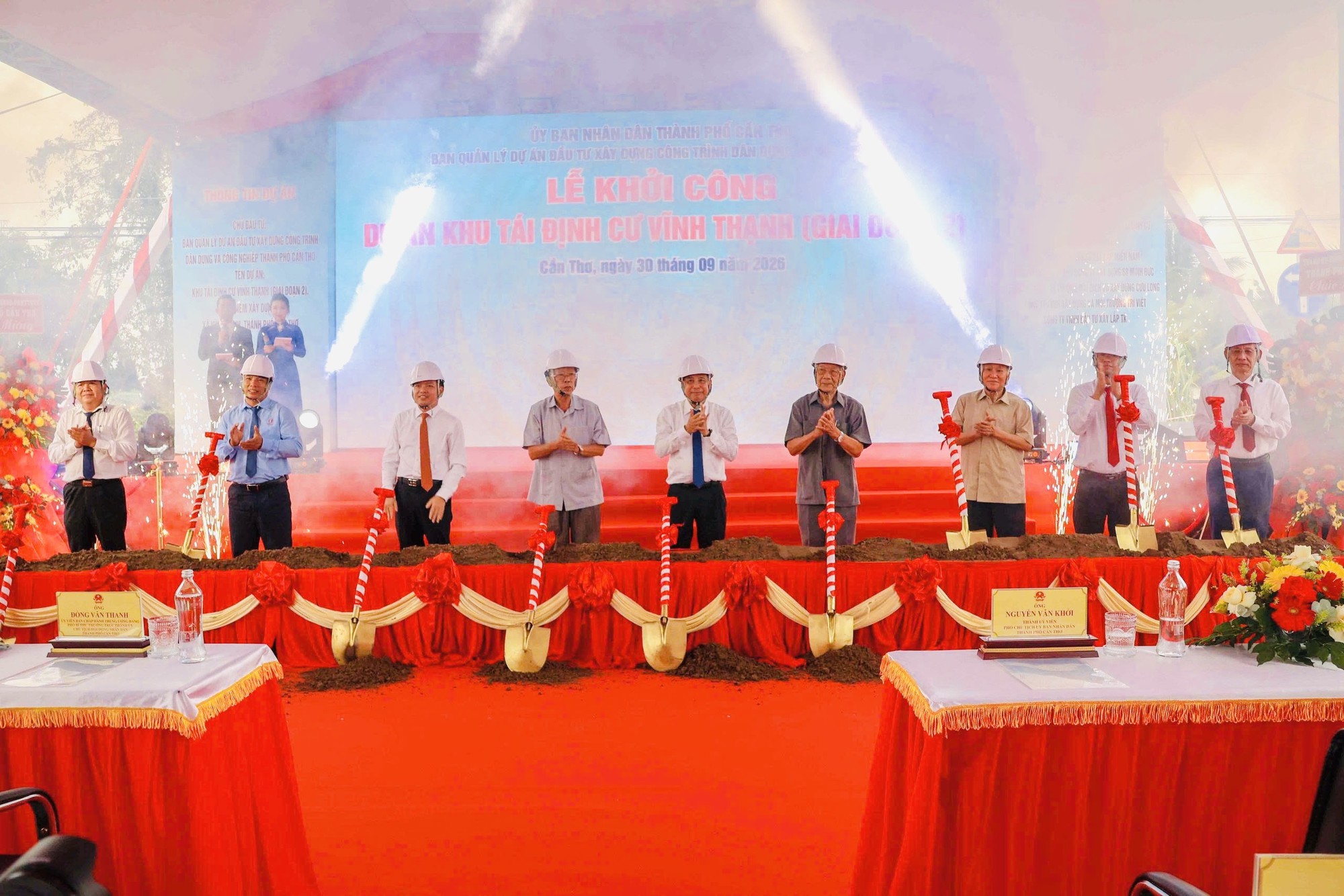 Cần Thơ: Khởi c&ocirc;ng khu t&aacute;i định cư 851 nền, vốn gần 977 tỷ đồng- Ảnh 1.