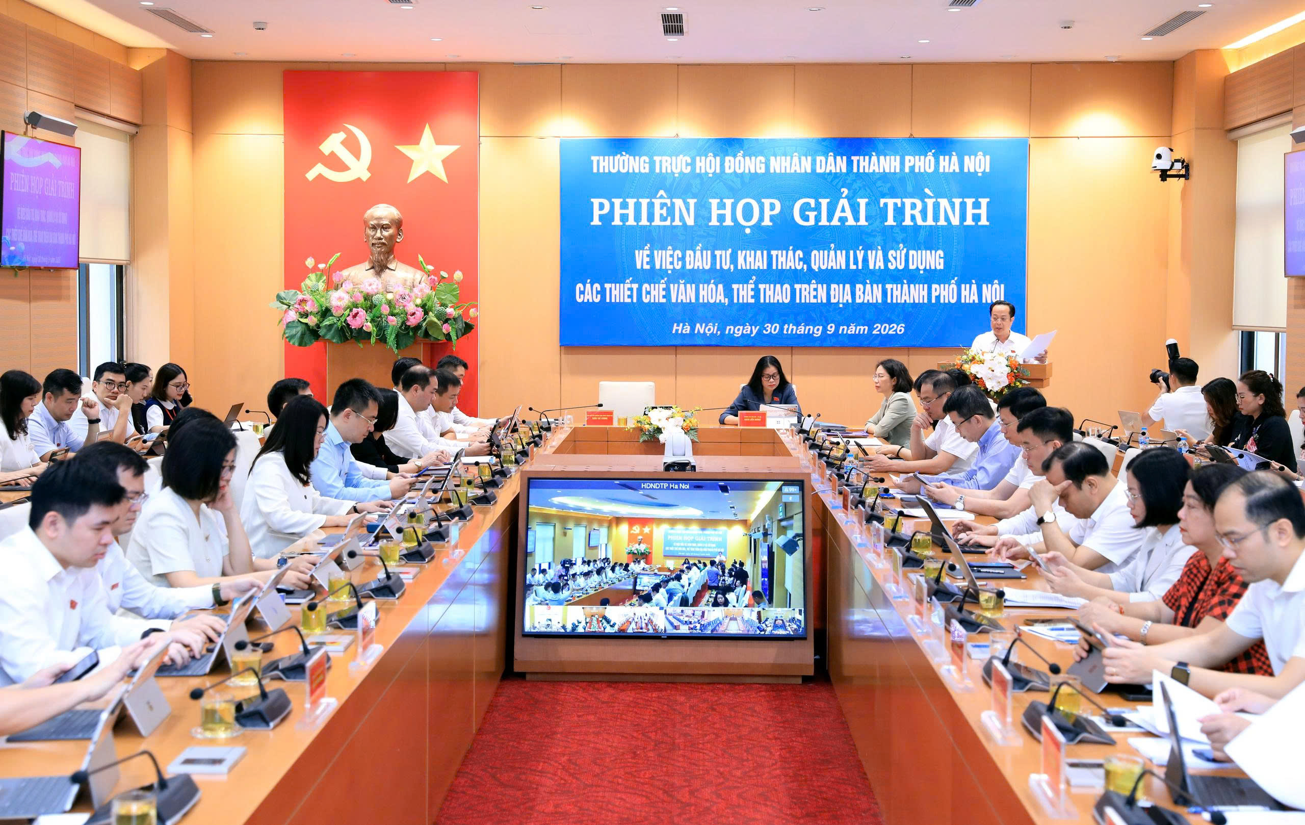 H&agrave; Nội giải tr&igrave;nh b&agrave;i to&aacute;n đầu tư, khai th&aacute;c thiết chế văn h&oacute;a, thể thao - Ảnh 3.