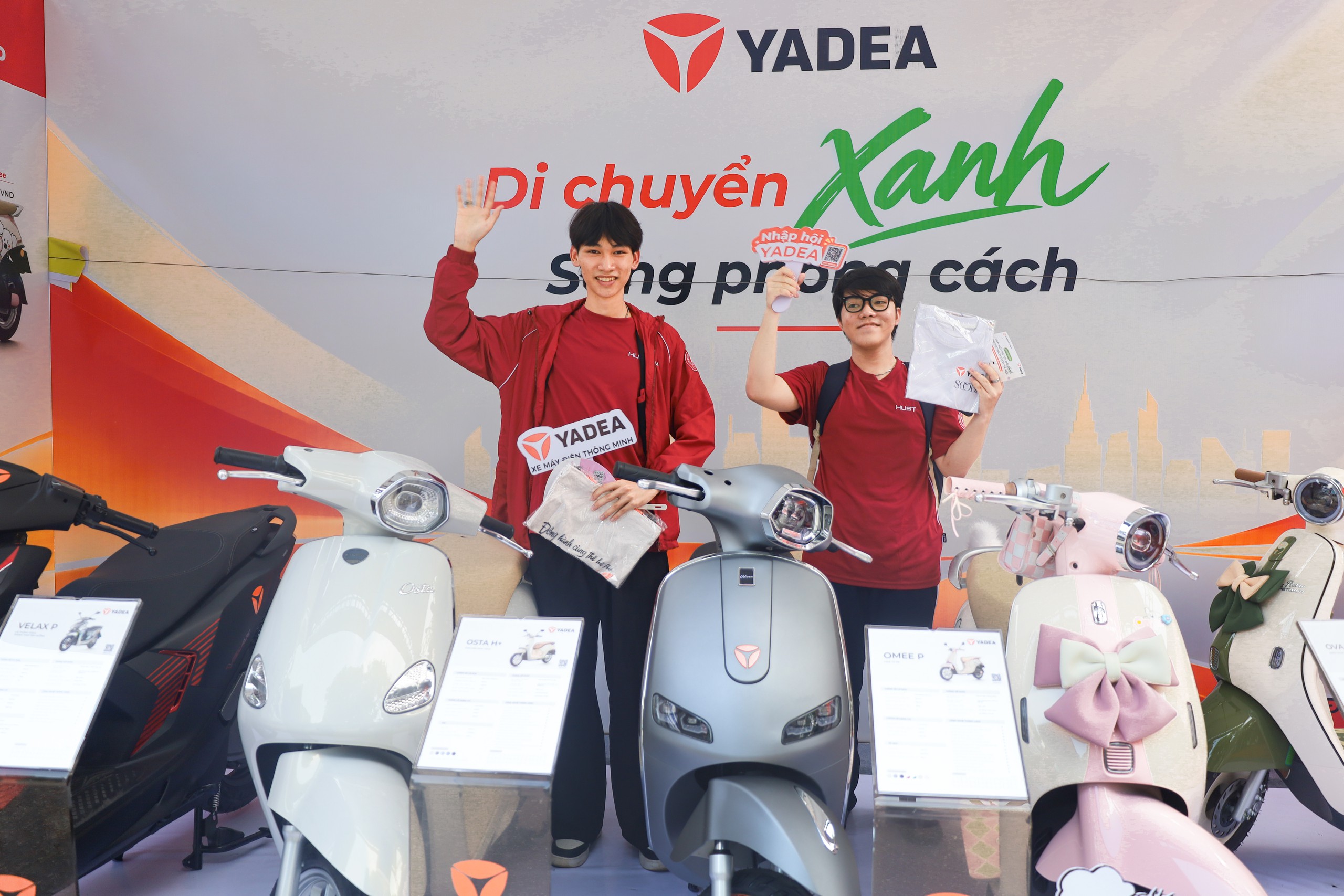 YADEA đồng hành cùng "Festival Tân sinh viên Chuyển đổi xanh"- Ảnh 1.