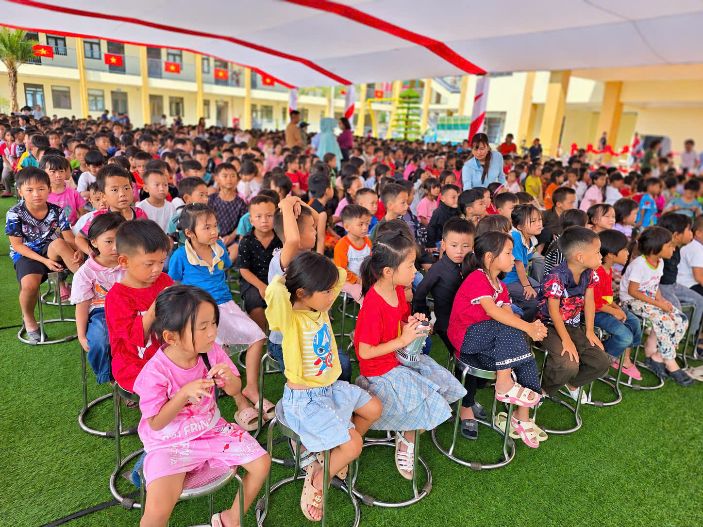  Trường Phổ th&ocirc;ng nội tr&uacute; Tiểu học v&agrave; THCS Pa Tần, Lai Ch&acirc;u trước ng&agrave;y khai giảng- Ảnh 15.