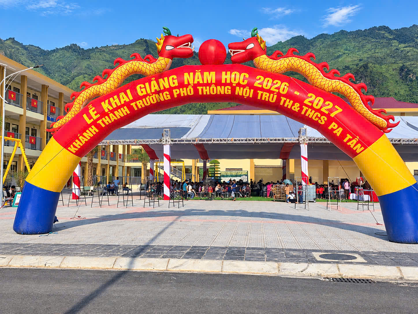  Trường Phổ th&ocirc;ng nội tr&uacute; Tiểu học v&agrave; THCS Pa Tần, Lai Ch&acirc;u trước ng&agrave;y khai giảng- Ảnh 16.