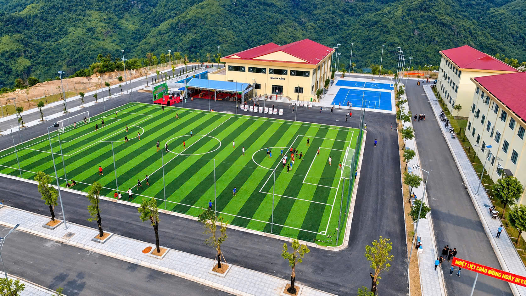  Trường Phổ th&ocirc;ng nội tr&uacute; Tiểu học v&agrave; THCS Pa Tần, Lai Ch&acirc;u trước ng&agrave;y khai giảng- Ảnh 10.