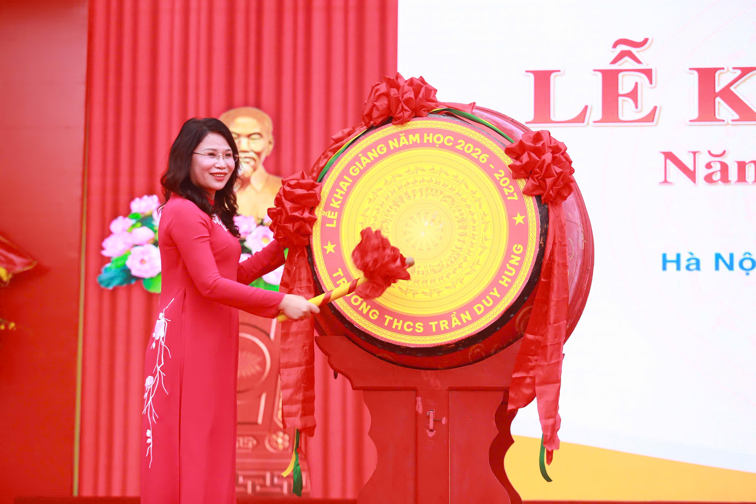 Học sinh H&agrave; Nội h&acirc;n hoan đ&oacute;n khai giảng năm học 2026-2027 - Ảnh 7.
