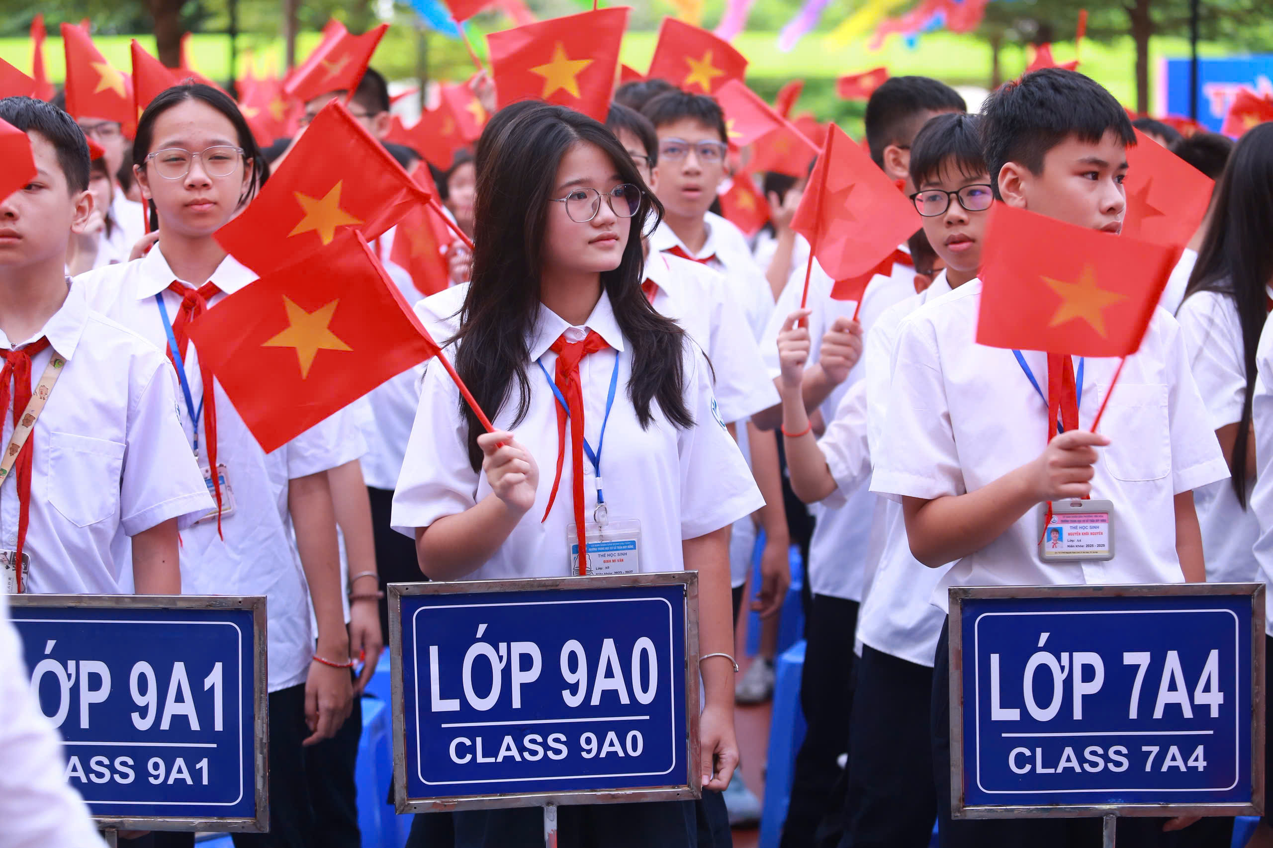 Học sinh H&agrave; Nội h&acirc;n hoan đ&oacute;n khai giảng năm học 2026-2027 - Ảnh 3.