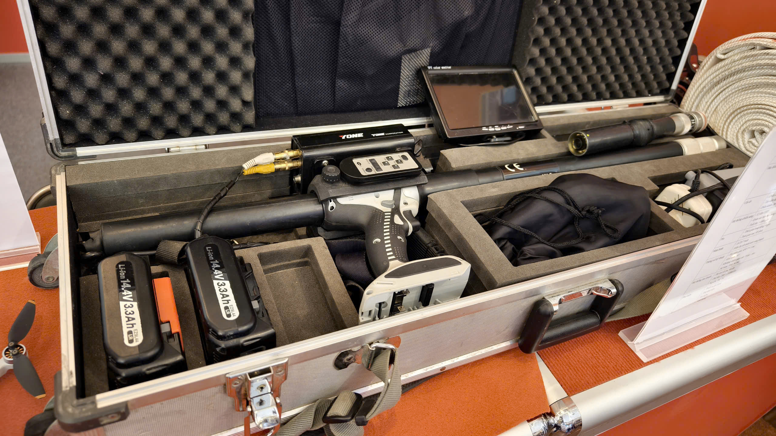 Nhiều c&ocirc;ng nghệ, thiết bị chữa ch&aacute;y nh&agrave; cao tầng, xe điện mới lạ tại triển l&atilde;m PCCC- Ảnh 5.