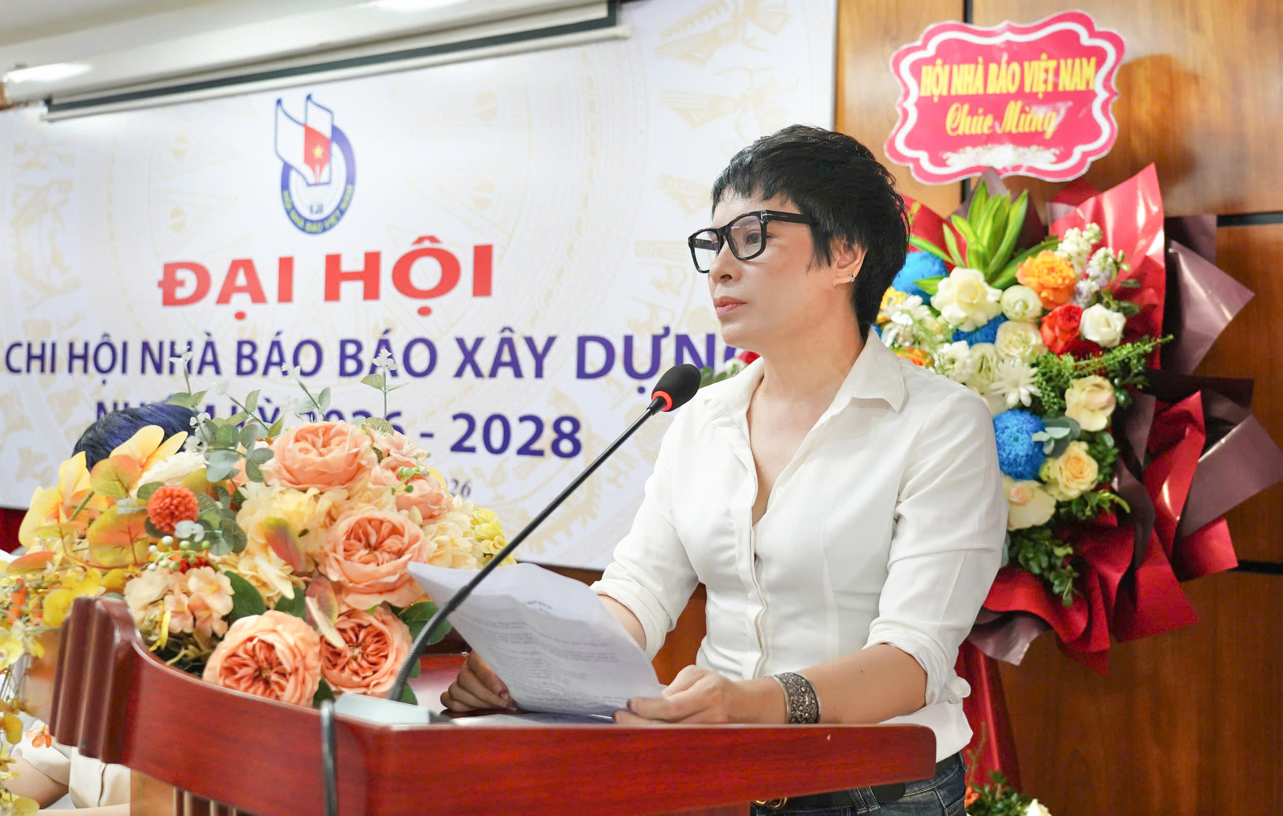Chi hội Nh&agrave; b&aacute;o B&aacute;o X&acirc;y dựng: Đo&agrave;n kết, đổi mới, c&ugrave;ng hướng tới một t&ograve;a soạn hiện đại - Ảnh 3.