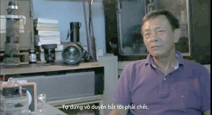 Một cảnh trong phim Đ&aacute;ng sống