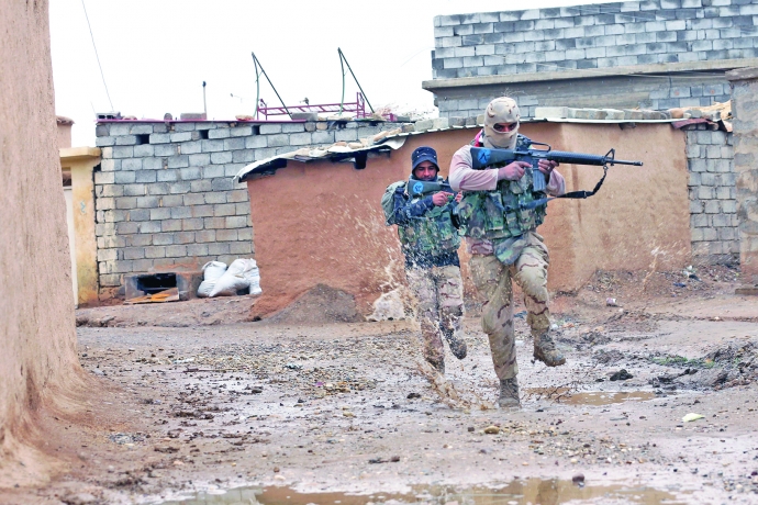 Qu&acirc;n đội Iraq kh&eacute;p k&iacute;n v&ograve;ng v&acirc;y IS b&ecirc;n ngo&agrave;i TP. M