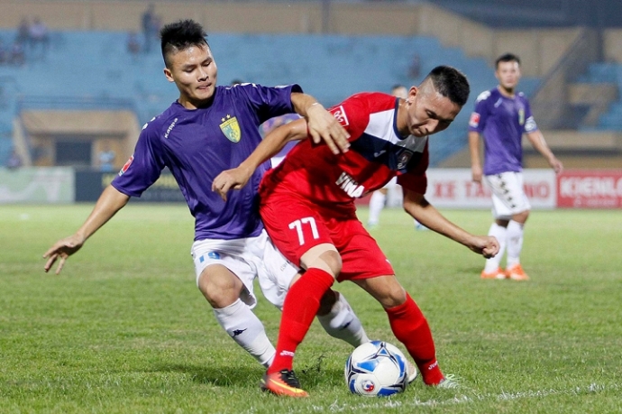H&agrave; Nội FC v&agrave; T.Quảng Ninh l&agrave; hai ứng vi&ecirc;n nặng k&yacute; 