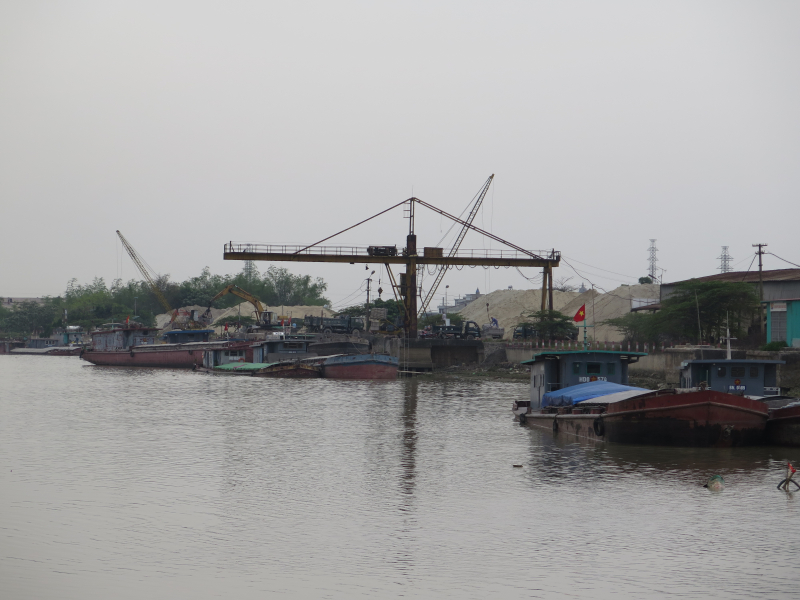 Cảng thủy khu vực Cống C&acirc;u tr&ecirc;n Th&aacute;i B&igrave;nh, Hải Dươ