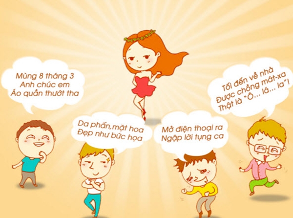 Những tin nhắn độc, h&agrave;i hước tặng chị em ng&agrave;y quốc tế phụ nữ 8/3