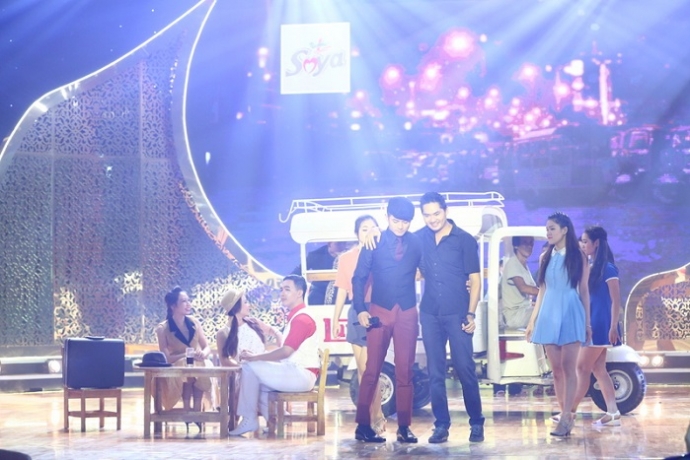 Dien vien Quy Binh va Minh Luan (2)