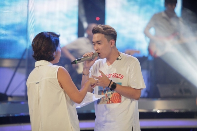 My Linh huong dan cho Quang Dat (2)