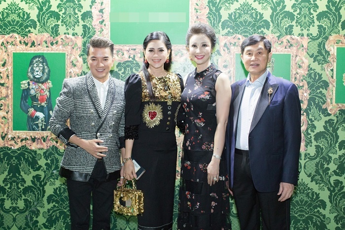 Cung Dam Vinh Hung va hoa hau quy ba Thuy Nga