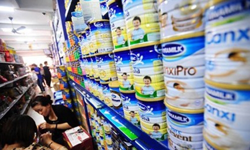 b&igrave;nh ổn gi&aacute; sữa