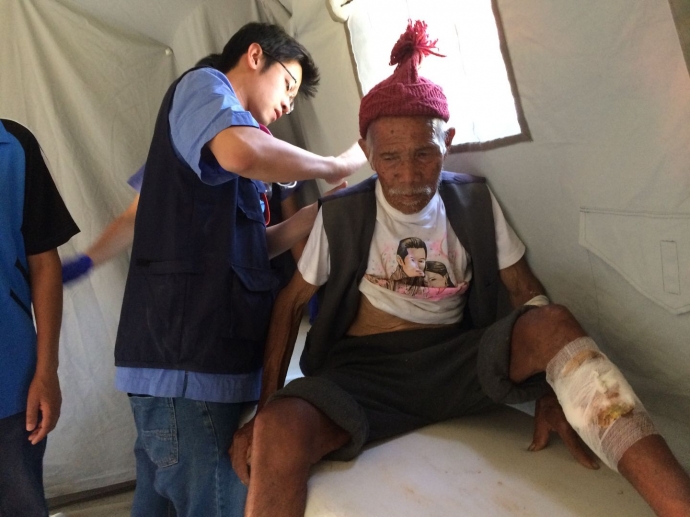 Funchu Tamang 101 years old 2