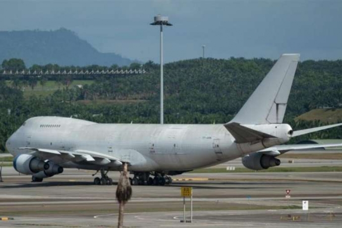 Một trong ba chiếc Boeing 747 bị bỏ rơi tại s&acirc;n ba