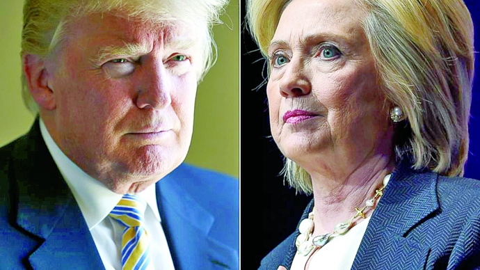 Tỷ ph&uacute; bất động sản Donald Trump v&agrave; cựu Ngoại trưở