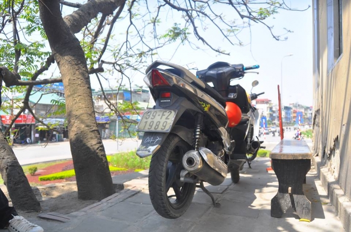 trộm xe thanh h&oacute;a