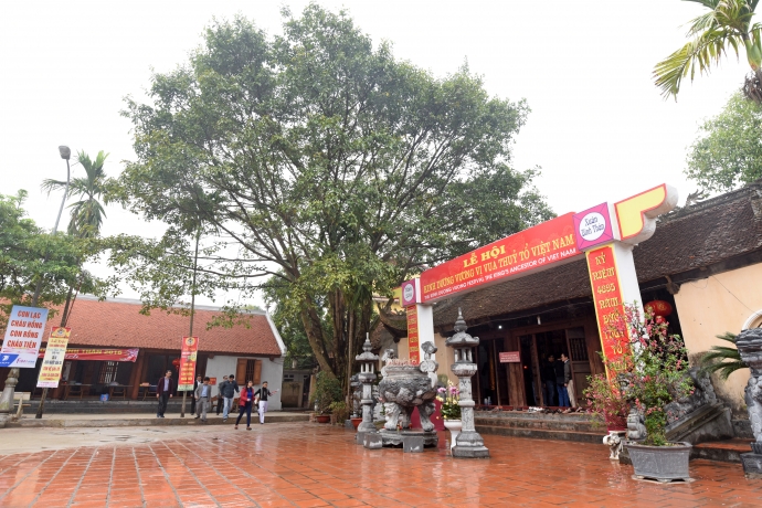 Đền Kinh Dương Vương (th&ocirc;n &Aacute; Lữ, x&atilde; Đại Đồng Th&agrave;nh