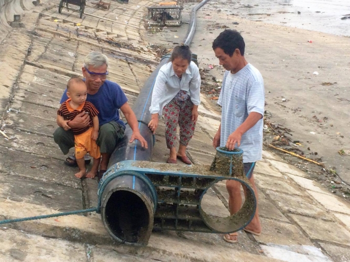 Người d&acirc;n địa phương cho rằng đoạn đường ống n&agrave;y l