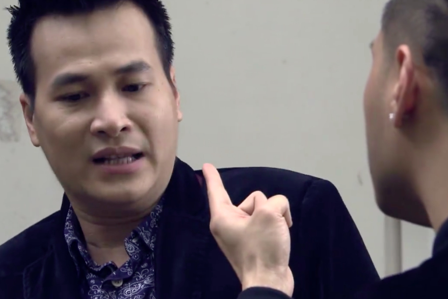 Anh Đức vai Khải Sở khanh trong phim Người ph&aacute;n xử