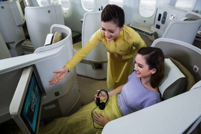 VNA cung cấp dịch vụ 4 sao cho hành khách.jp