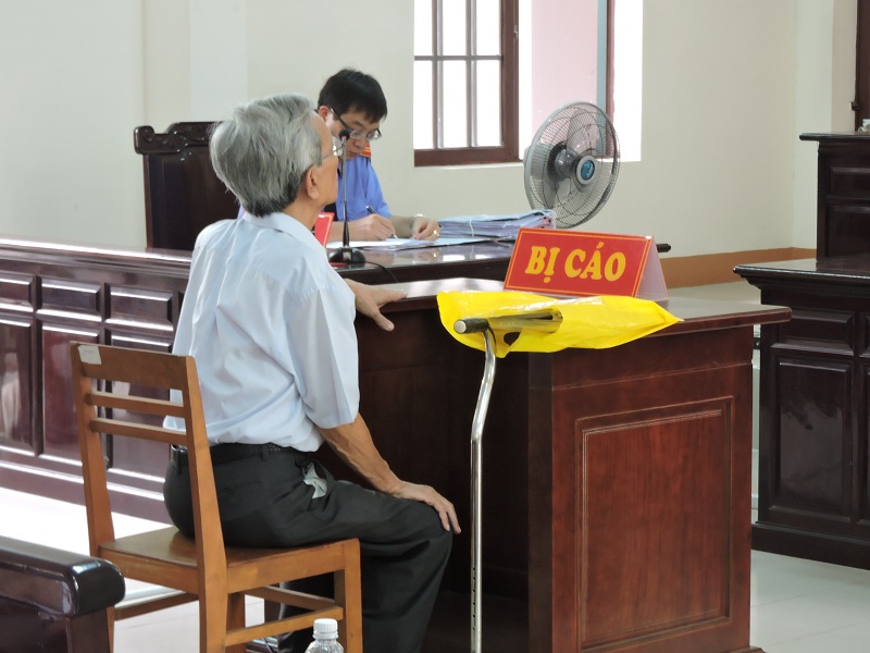 bị c&aacute;o Thủy tại t&ograve;a Ph&uacute;c thẩm