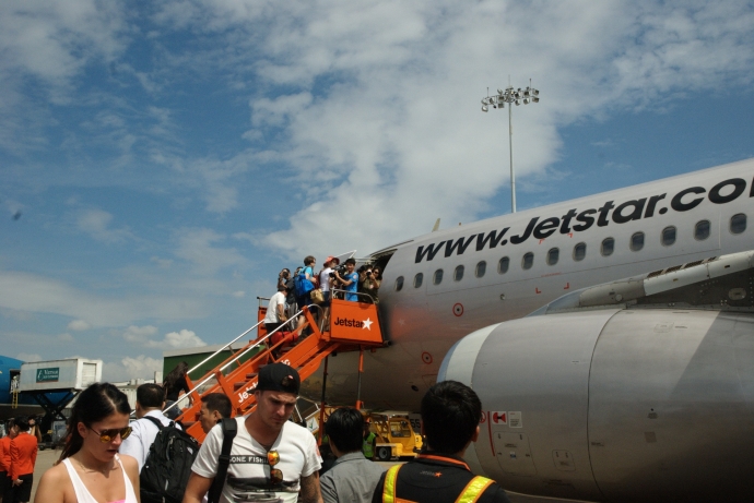 Hiện Jetstar Pacific đang khai thác 2 chuyến mỗi n