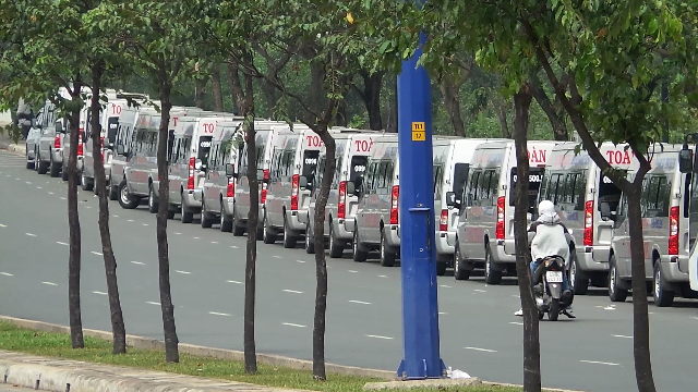 Ng&agrave;y 14 4 đường Mai Ch&iacute; Thọ xe To&agrave;n Thắng Đậu tr&agrave;n