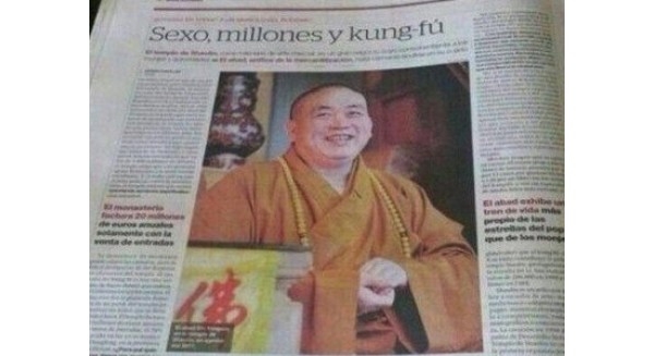 hoa thuong thieu lam tu bao chi